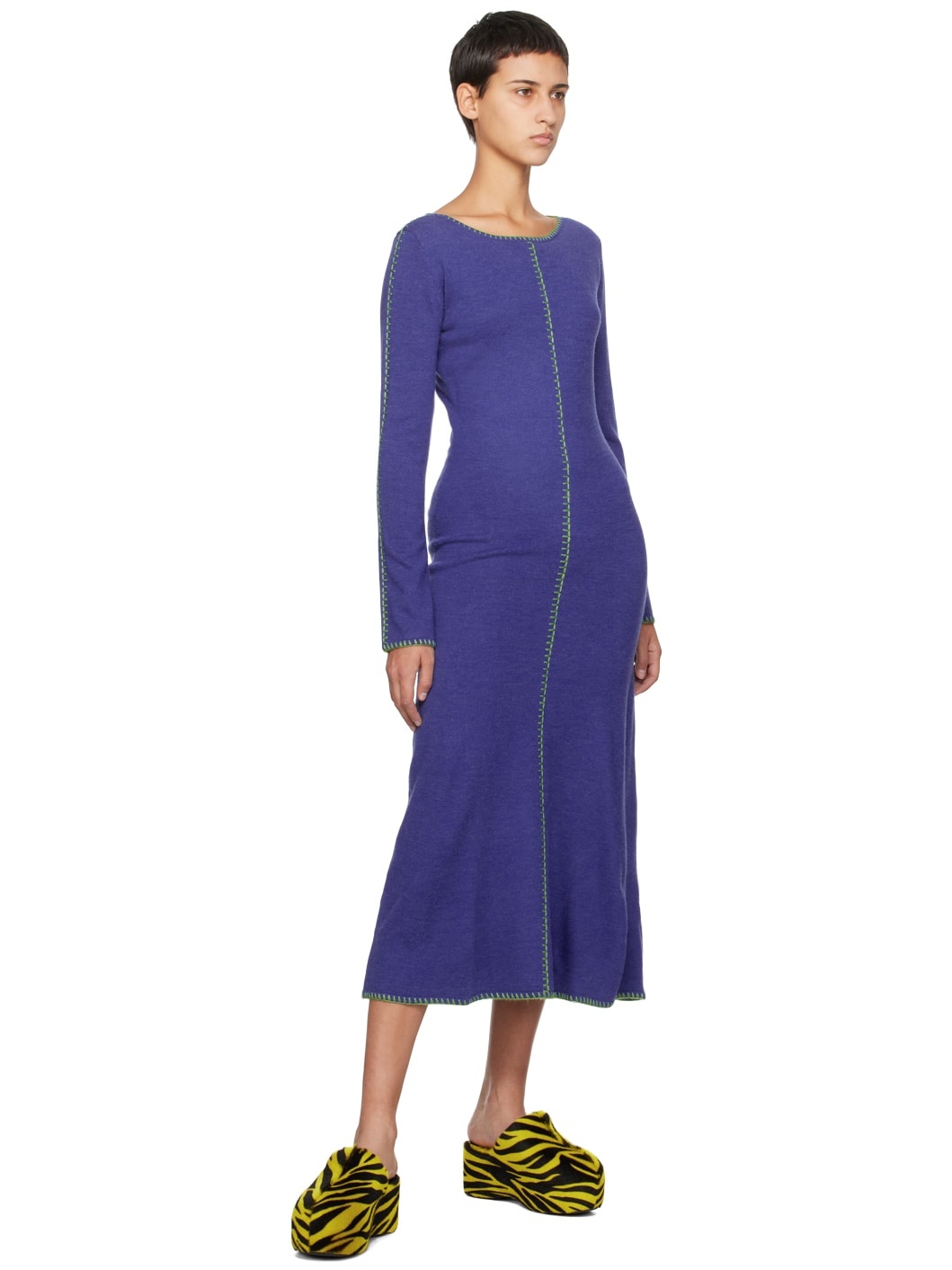 Blue Glenn Maxi Dress - 4