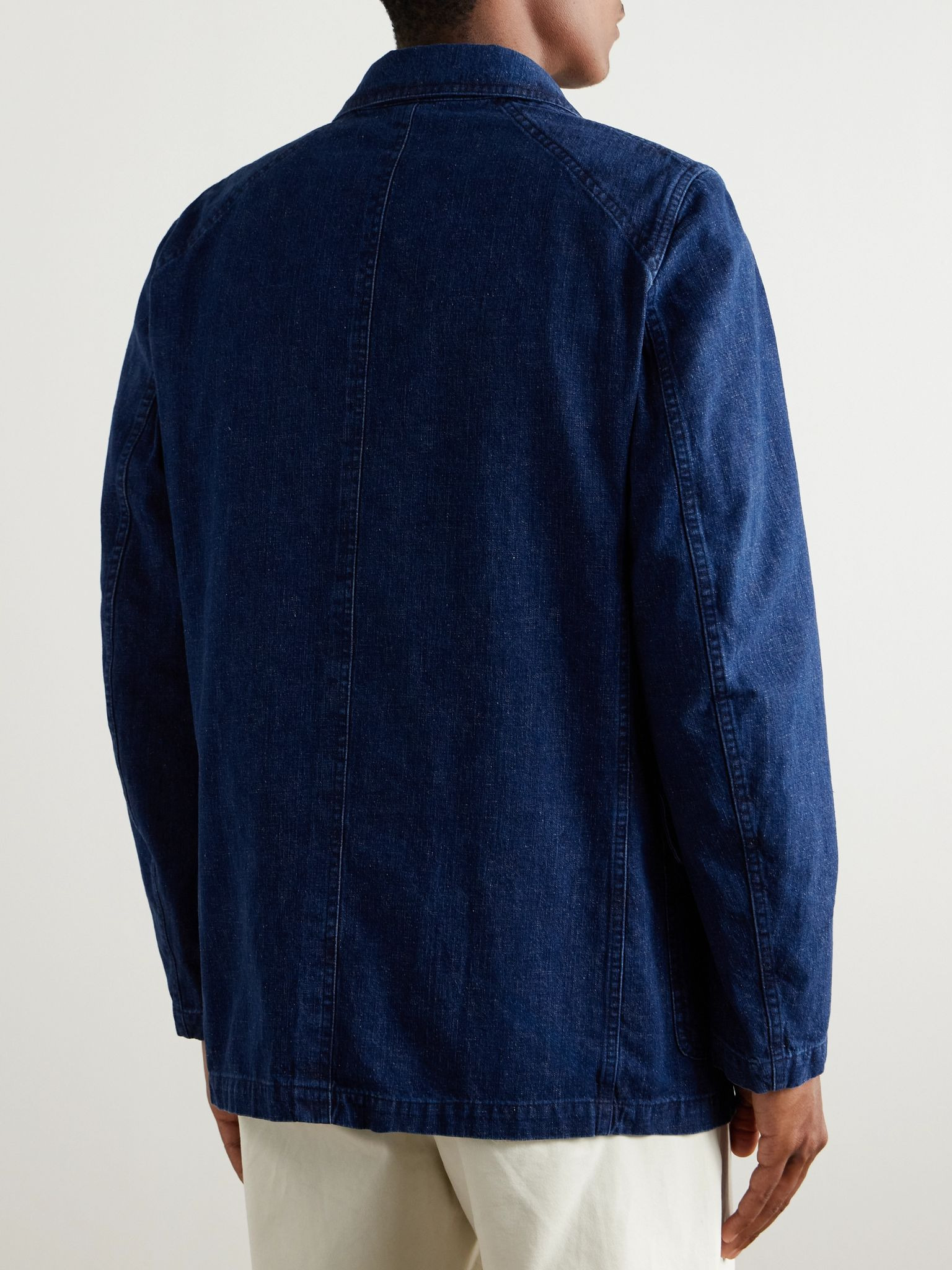 Miki Denim Blazer Indigo - 4