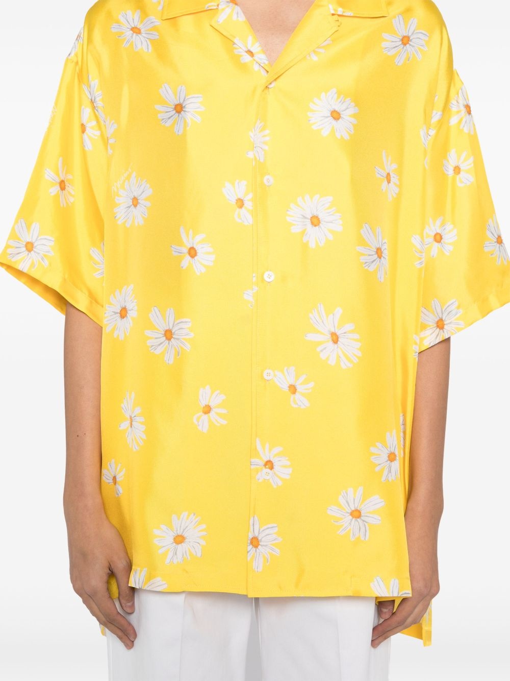 floral-print shirt - 5