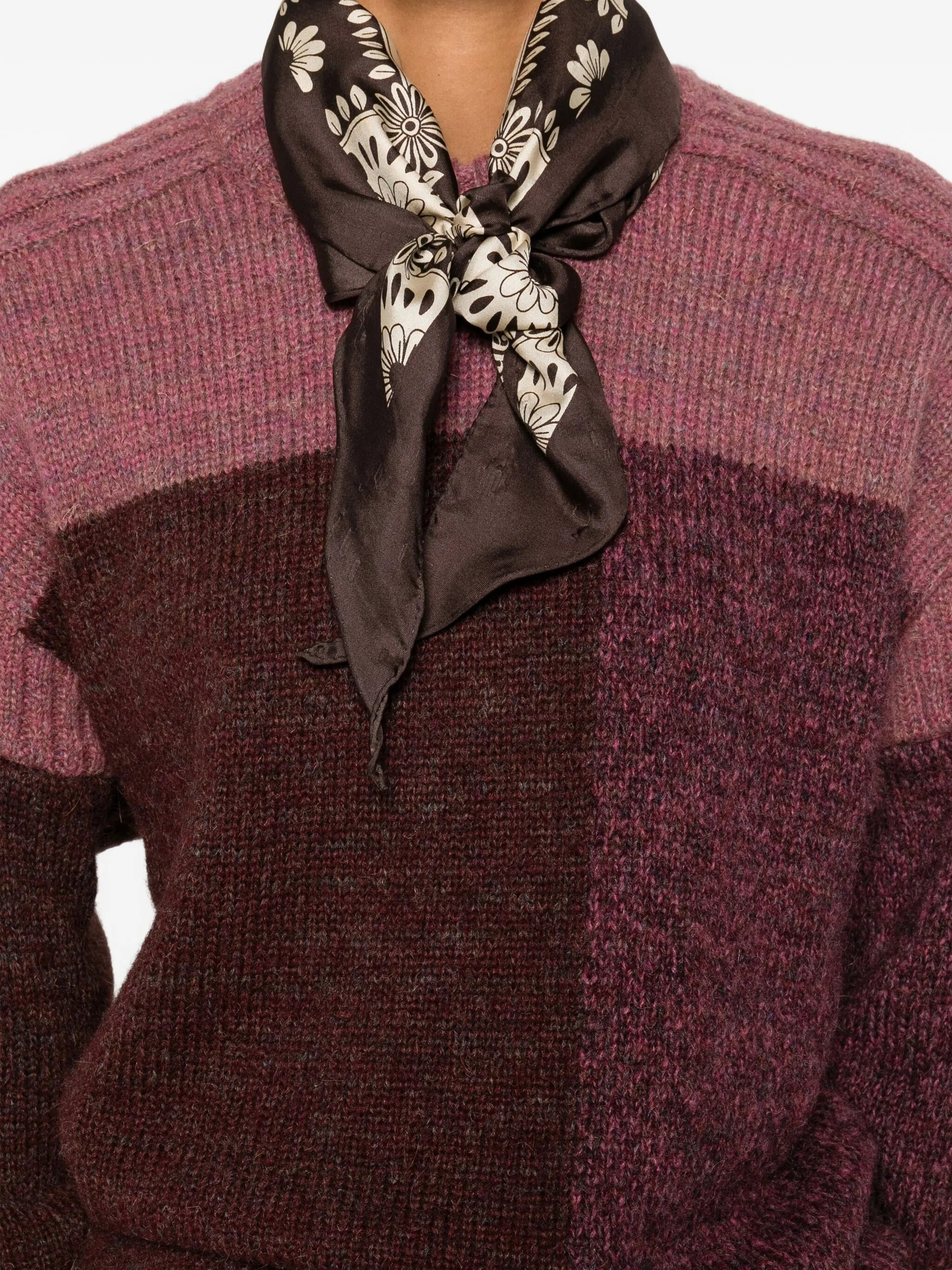 Marant Étoile Colour-block Ribbed Sweater - 3
