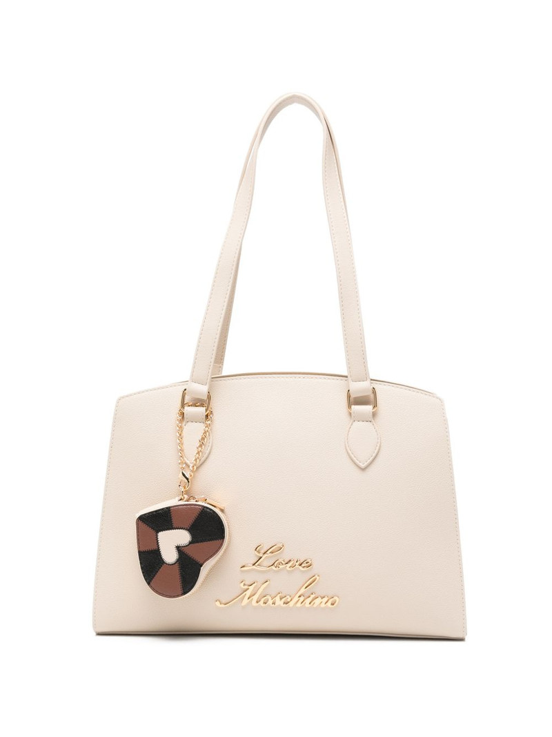 heart-charm tote bag 1