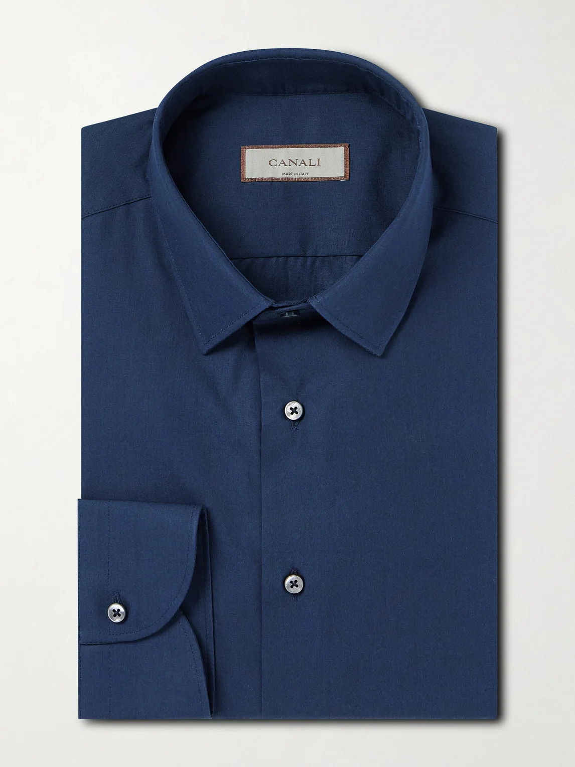 Cotton-Poplin Shirt - 1