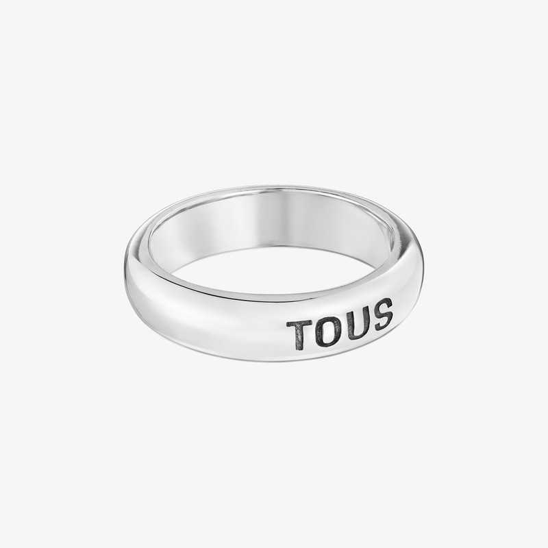 TOUS 5 mm silver Ring TOUS Man outlook