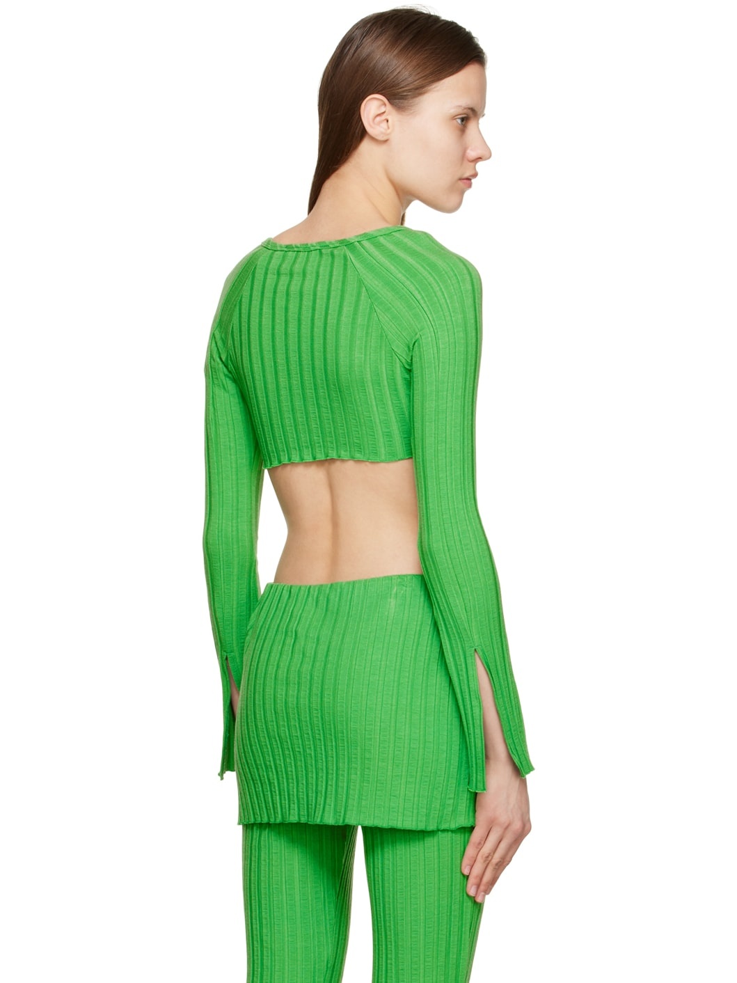 Green Nirvana Cardigan - 3
