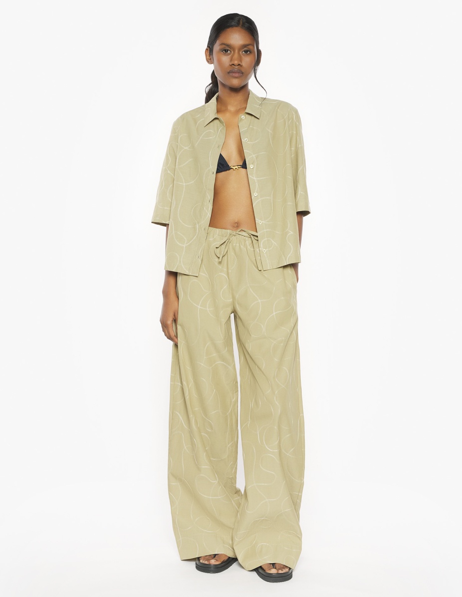 DESA DESIGN EMBROIDERED BOXY SHIRT - 2