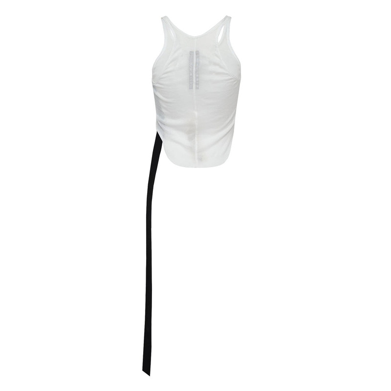 Rick Owens DRKSHDW Basic Tank Cropped Cotton Gauz Jersey outlook