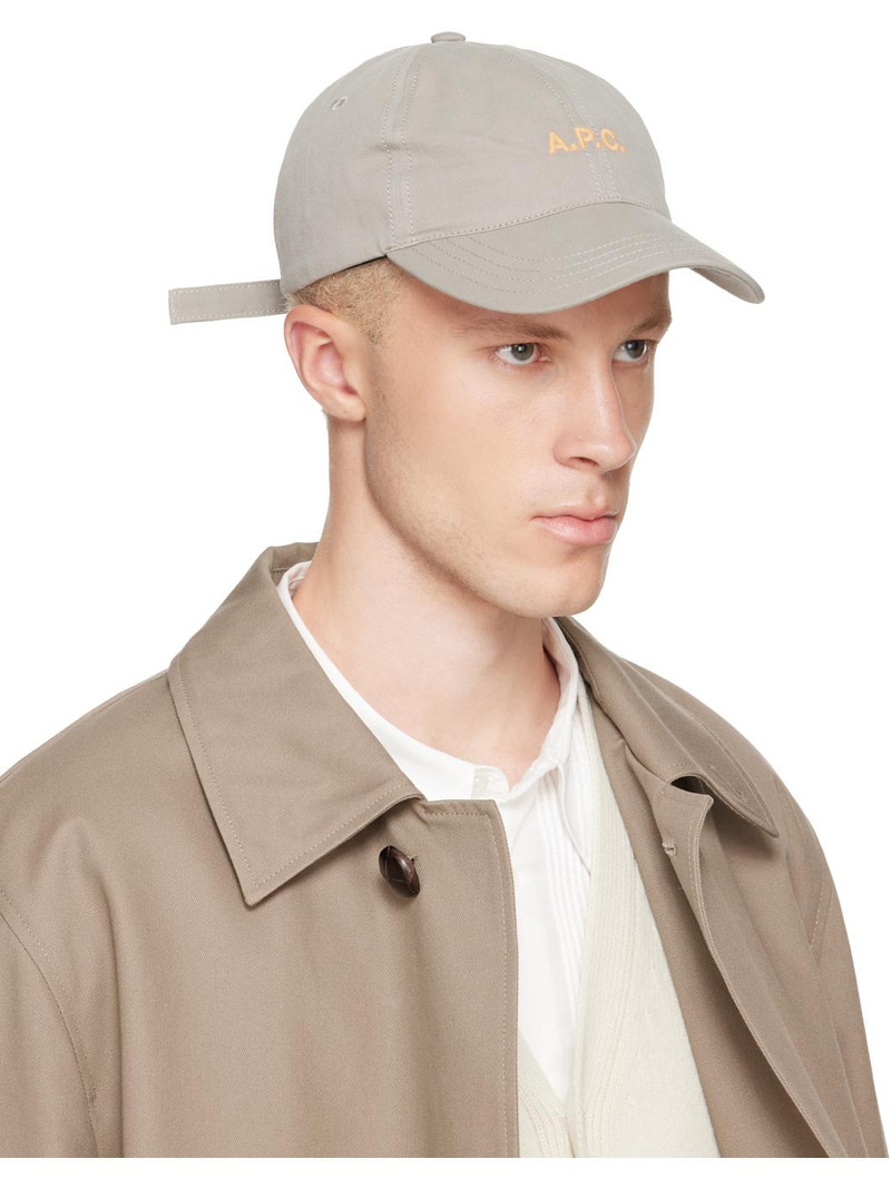 A.P.C. Gray Charlie Cap outlook