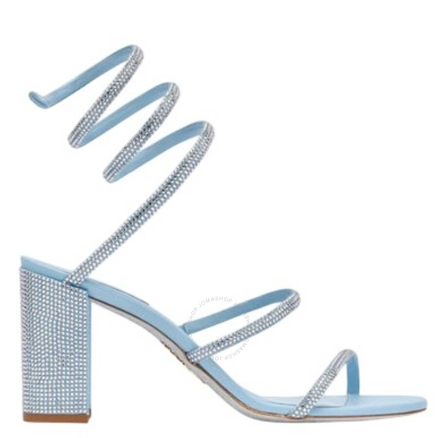 Rene Caovilla Cleo Crystal-Embellished Sandals - 1