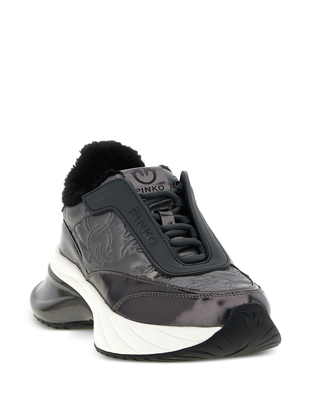 Ariel 19 quilted logo-detail sneakers - 2