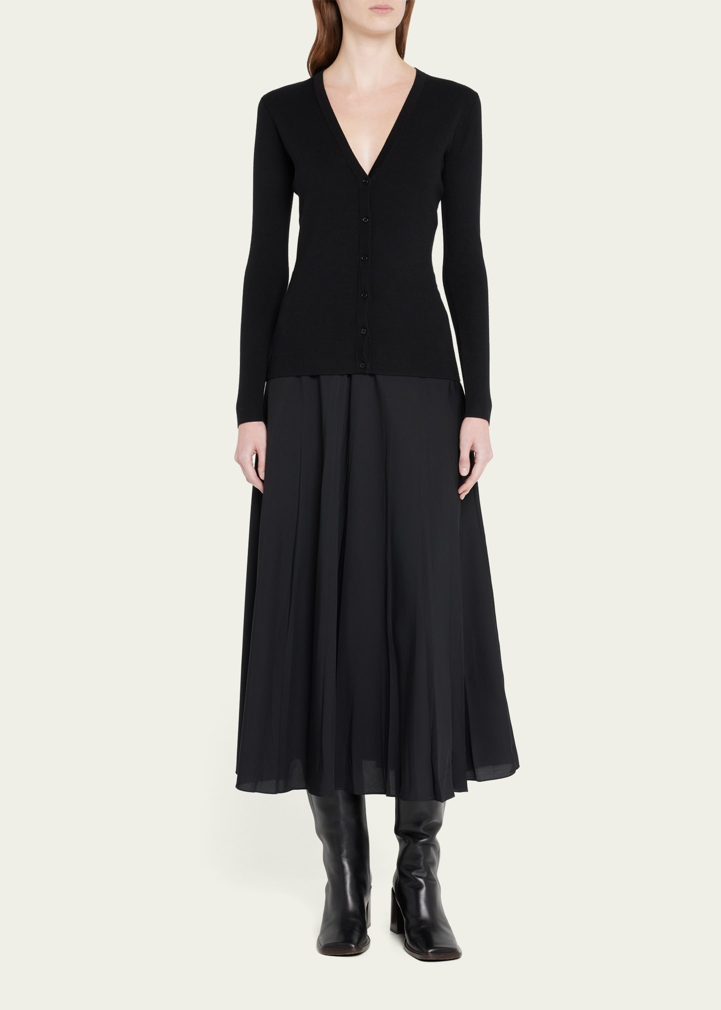 Alexandrite Cashmere Cardigan - 2