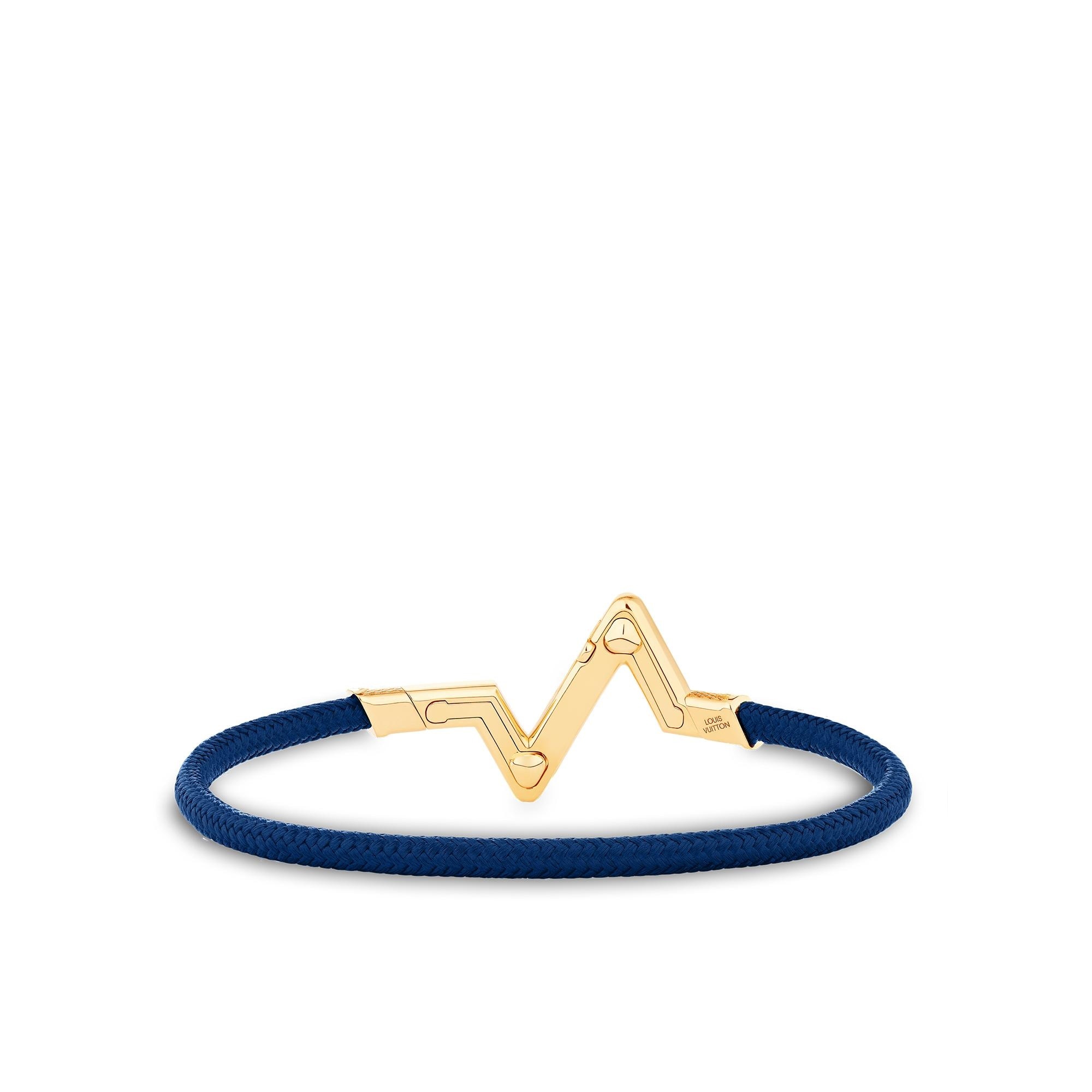 LV Volt Upside Down Play Large Bracelet, Yellow Gold - 4