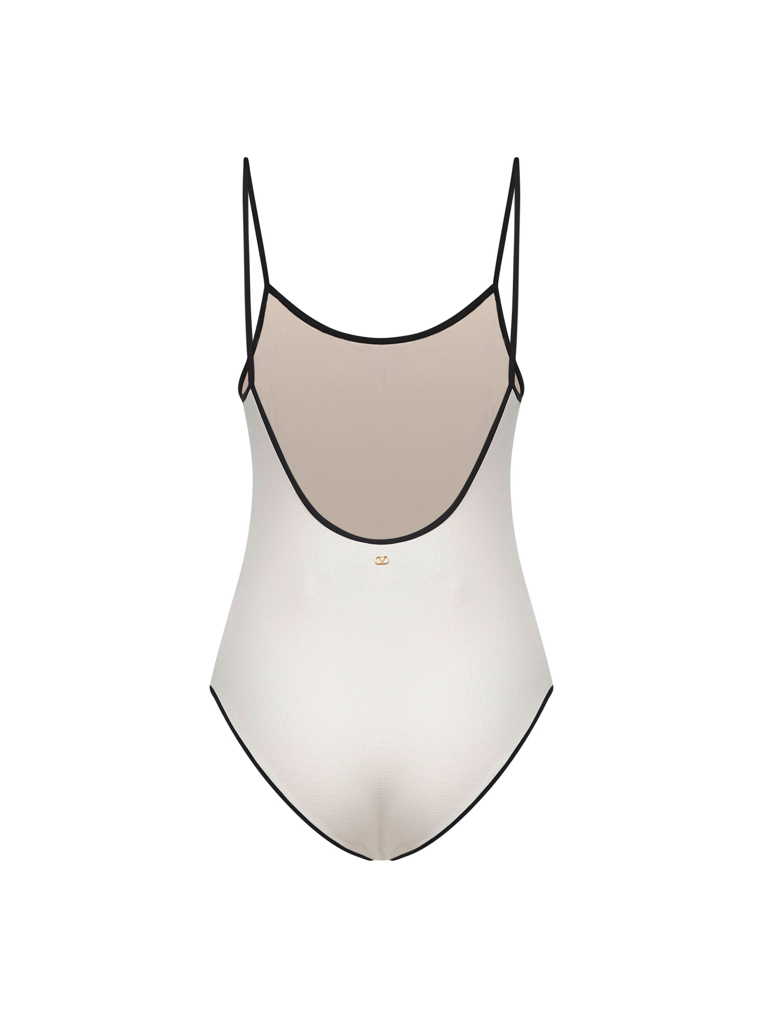 Valentino Women Pink Chez Valentino Print One-Piece Swimsuit - 2