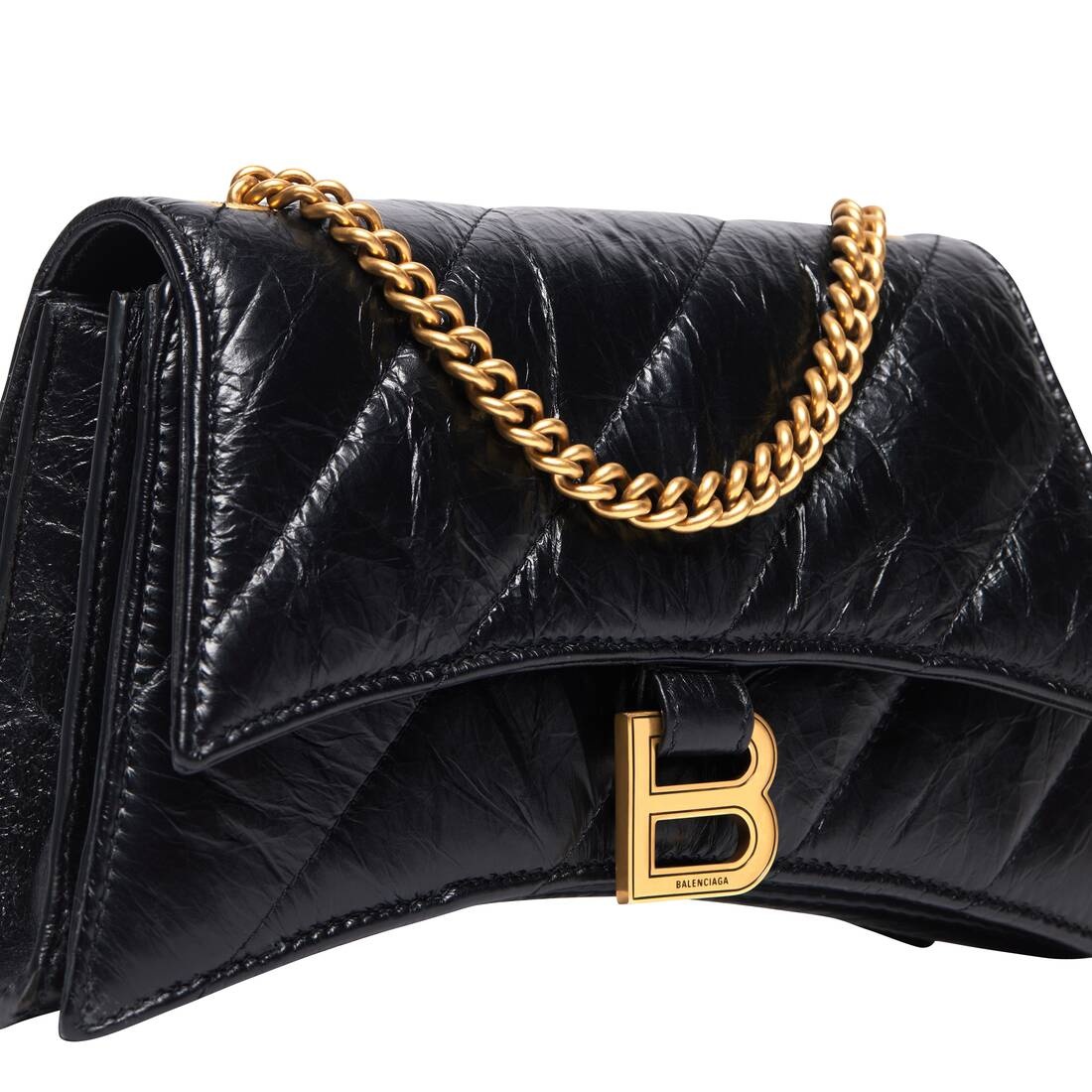 Women's Crush Xs Chain Bag Quilted  in Black - 8