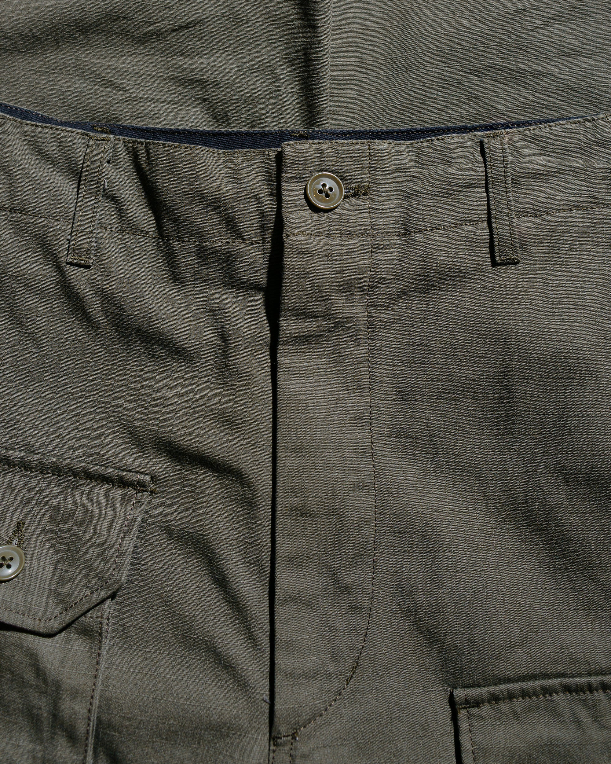 Flight Pant Olive Heavyweight Cotton Ripstop - 5