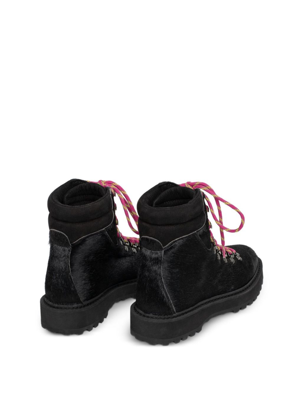haircalf lace-up boots - 3