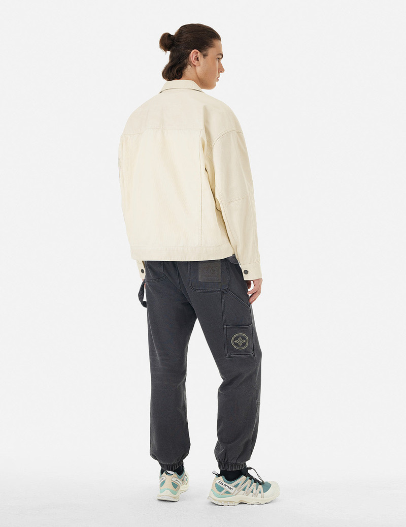 EVISU EVISUKURO Garment Dyed Oversized Jacket outlook