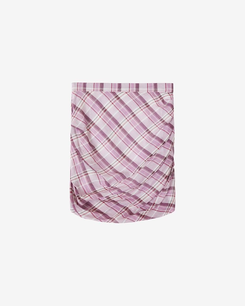 BIRDY MINI CHECKED SKIRT - 1