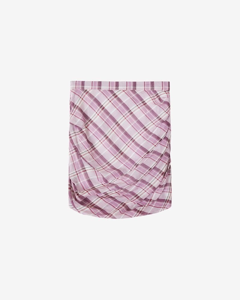 BIRDY MINI CHECKED SKIRT 1