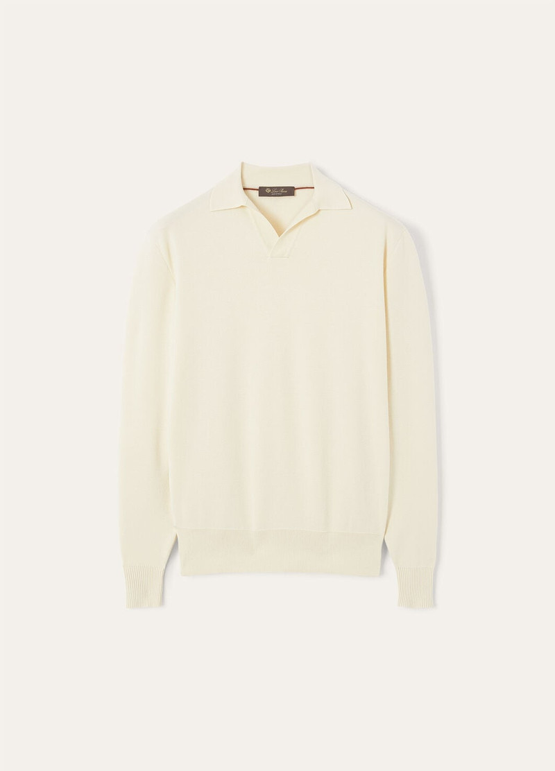 Buttonless Polo-shirt - 1