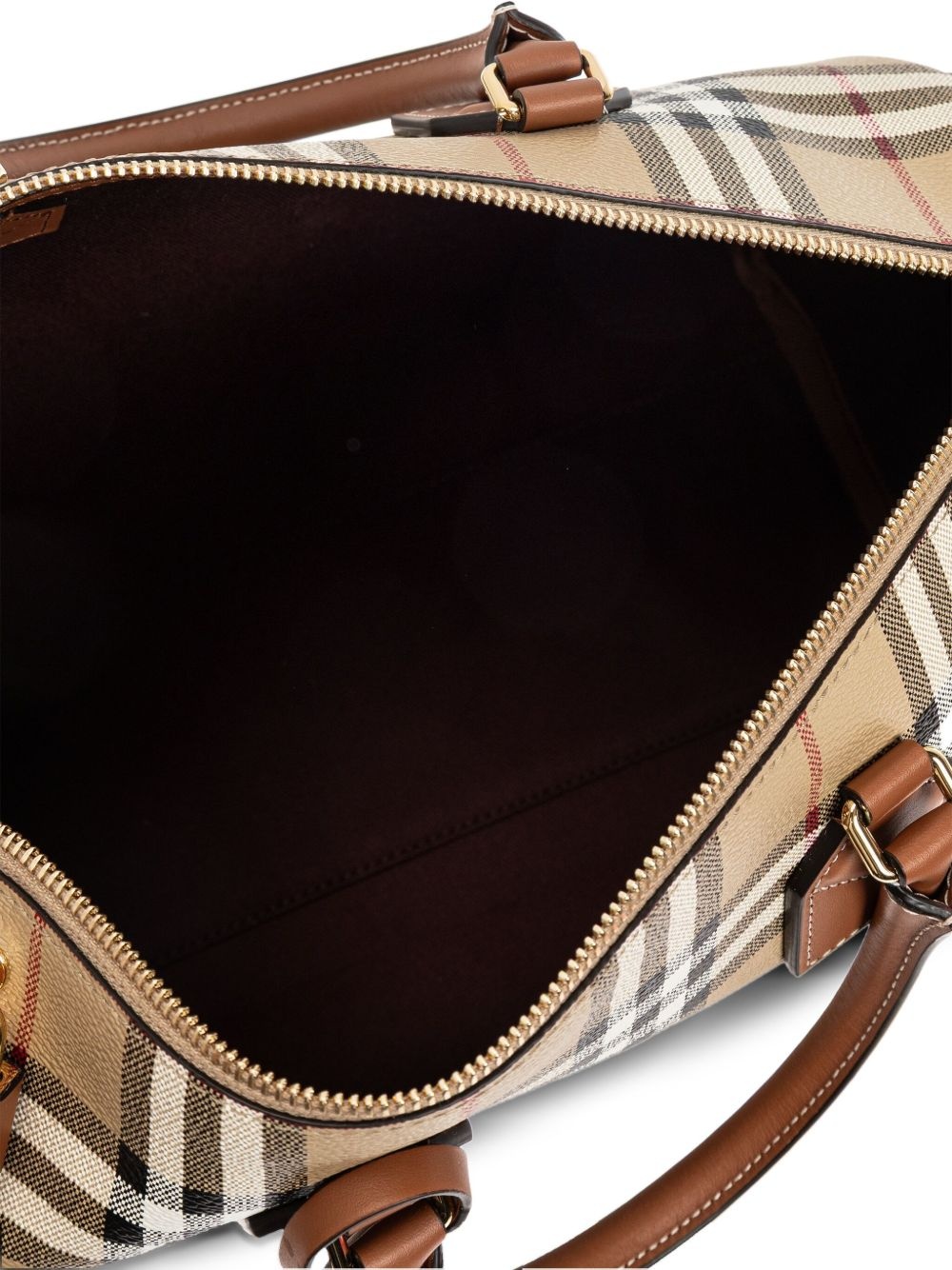medium Check satchel bag - 5