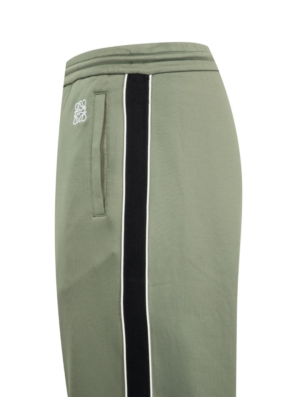drawstring side-stripe trousers - 3
