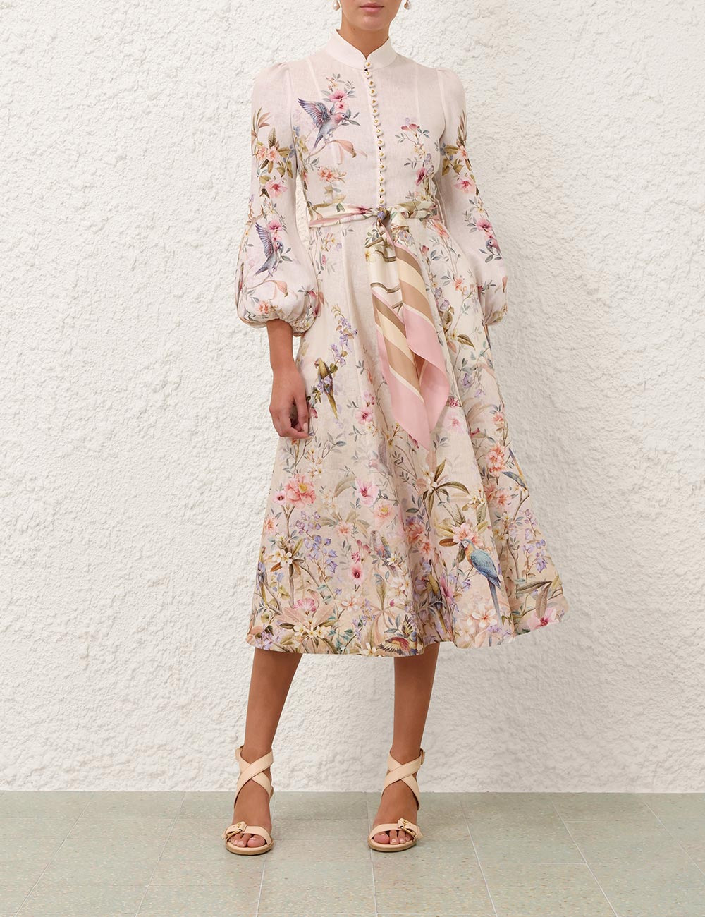 REBELLION BUTTON MIDI DRESS - 2