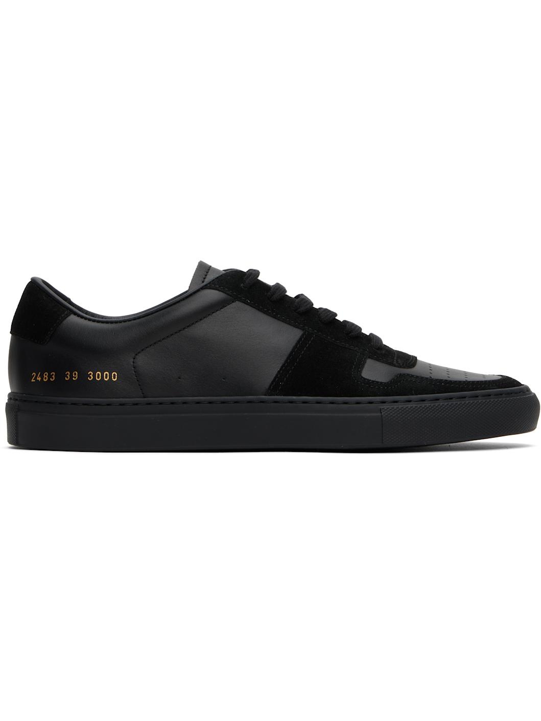 Black BBall Duo Sneakers - 1