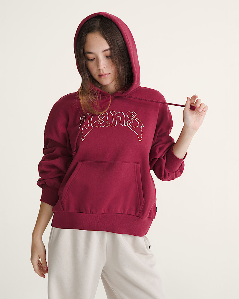 Pearls Logo Retro Pullover Hoodie 3