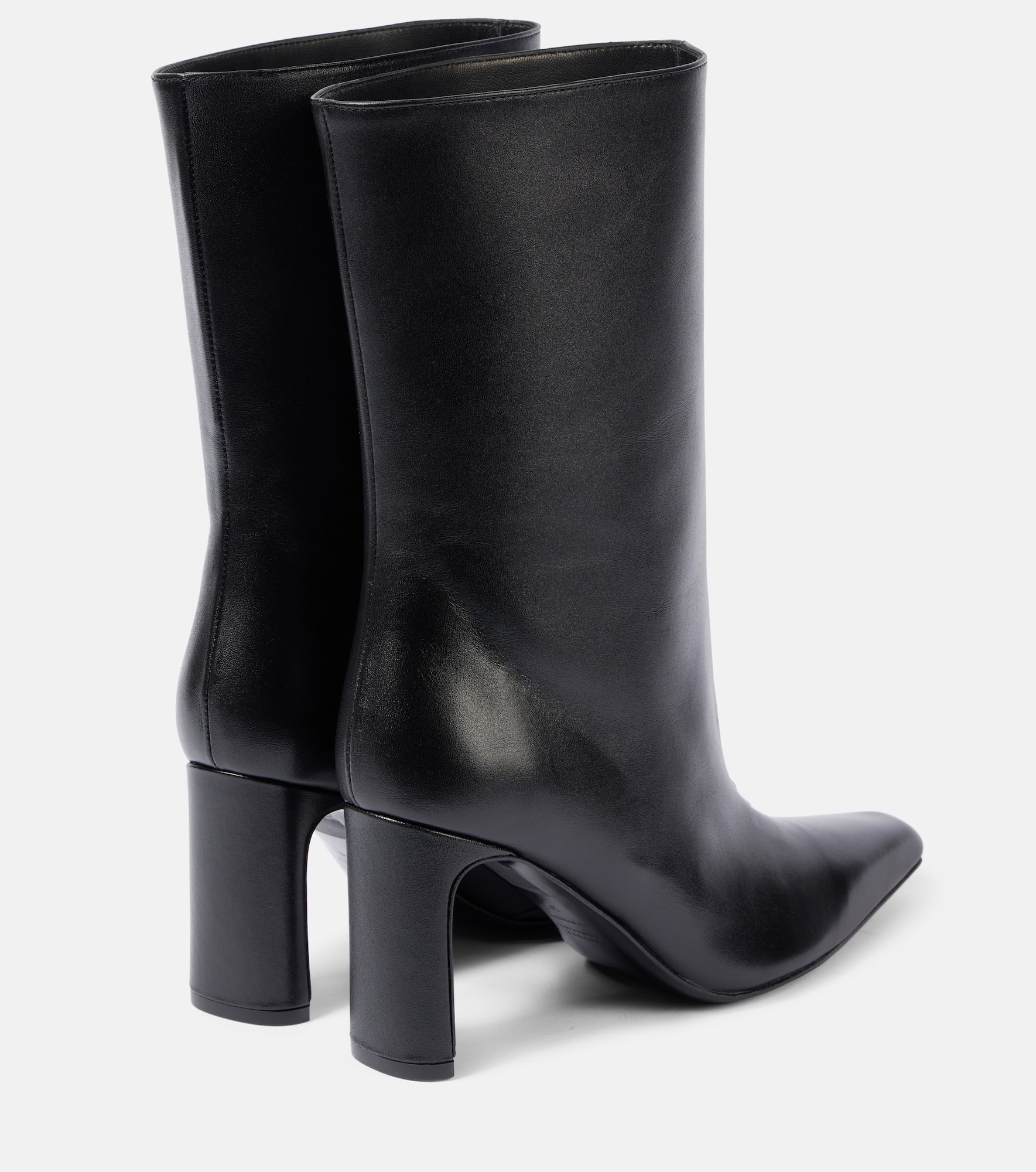 Chic Sophistication leather ankle boots - 2