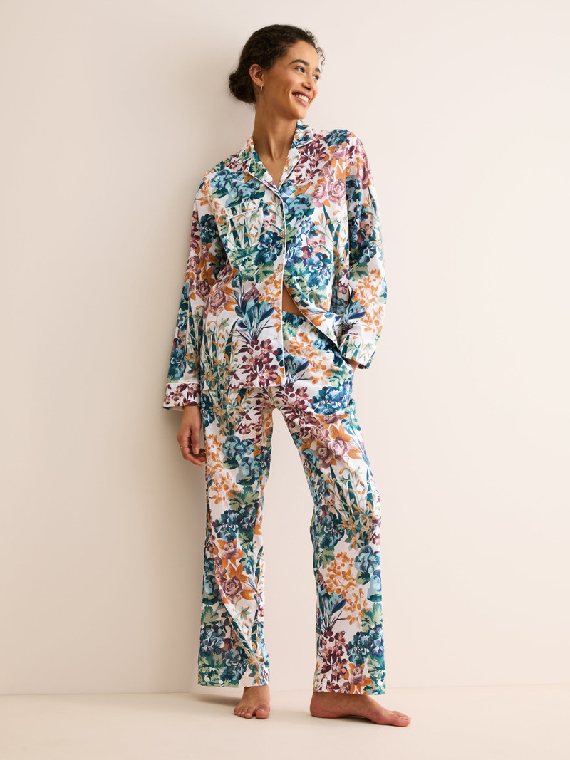 Derek Rose Women's Pajamas London Garden Multi outlook