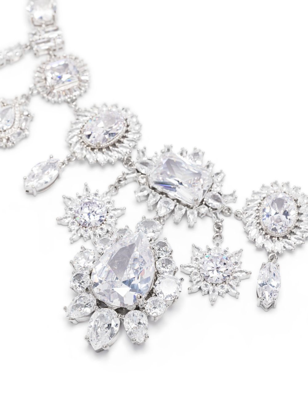 crystal-embellished necklace - 3