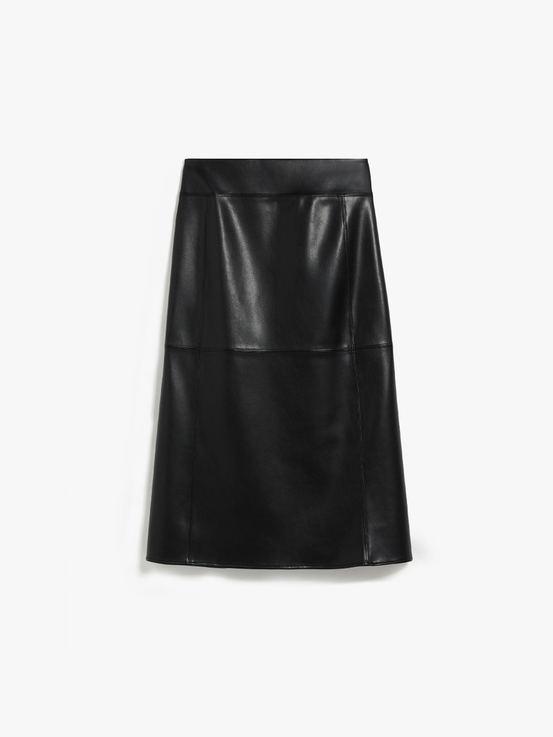 RIMINI Coated fabric skirt 1