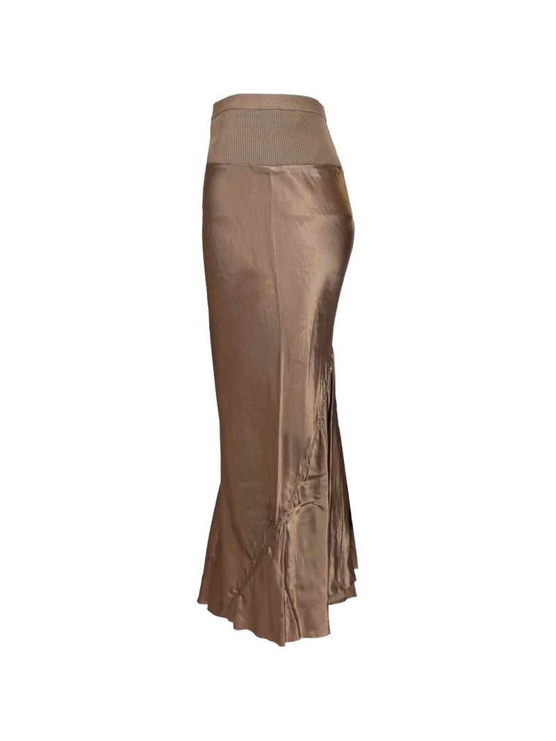 ribbed waist bias skirt 3