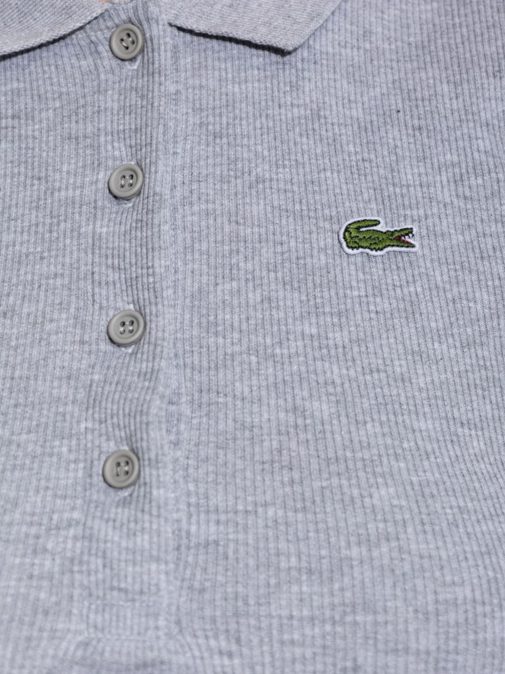 ribbed polo shirt - 5