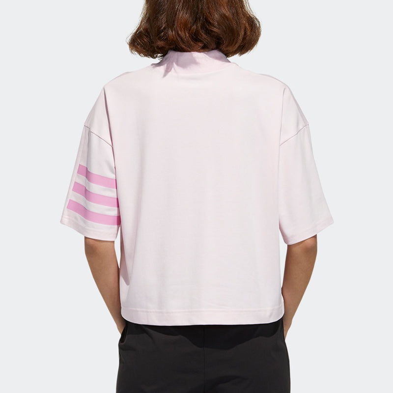 (WMNS) adidas Neo CS MAR T-Shirts 'Pink' GP5470 - 3
