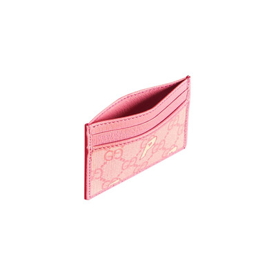 GUCCI Gucci x Palace GG-P Supreme Card Case 'Pale Pink' outlook