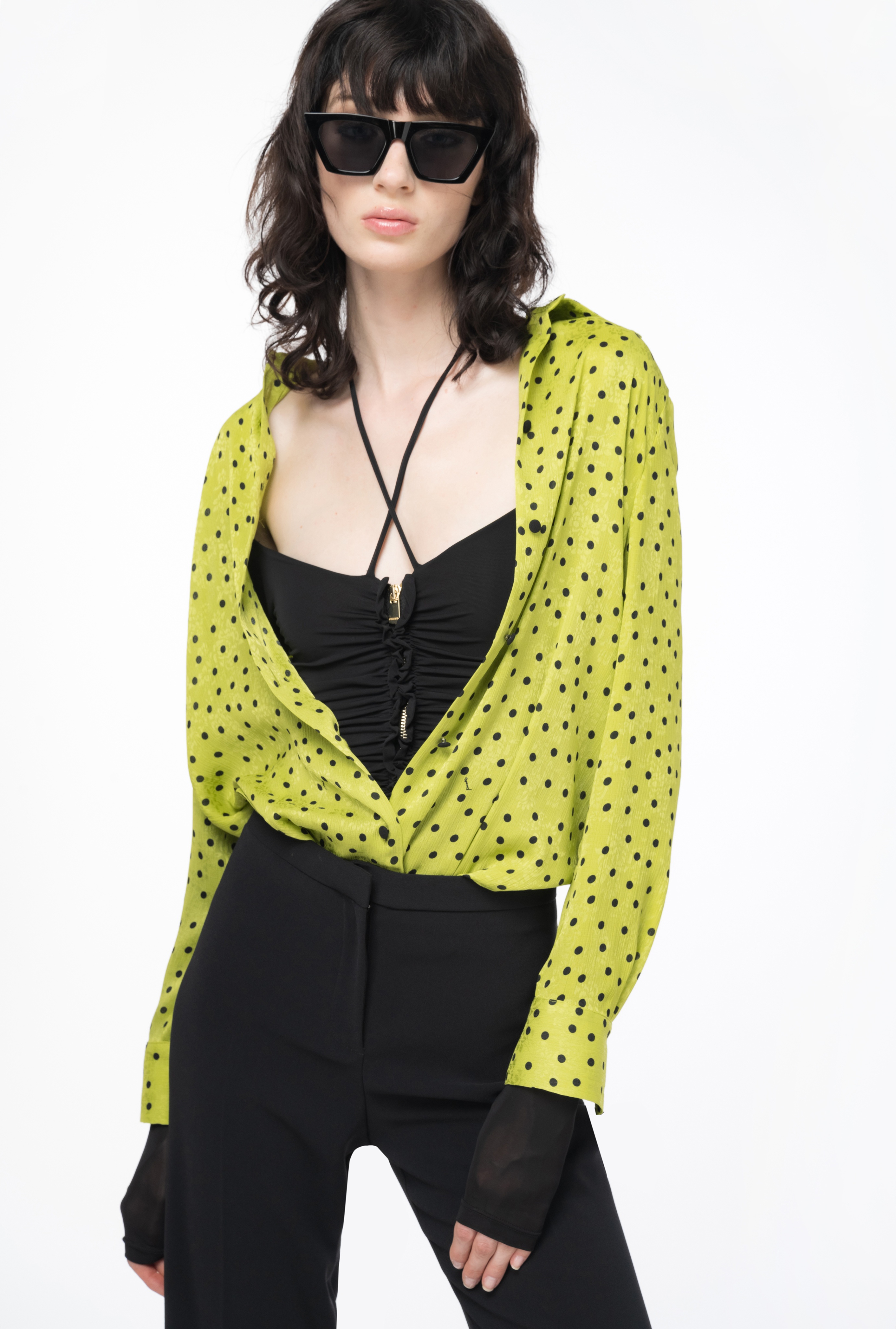 FLARED FULL MILANO TROUSERS - 5