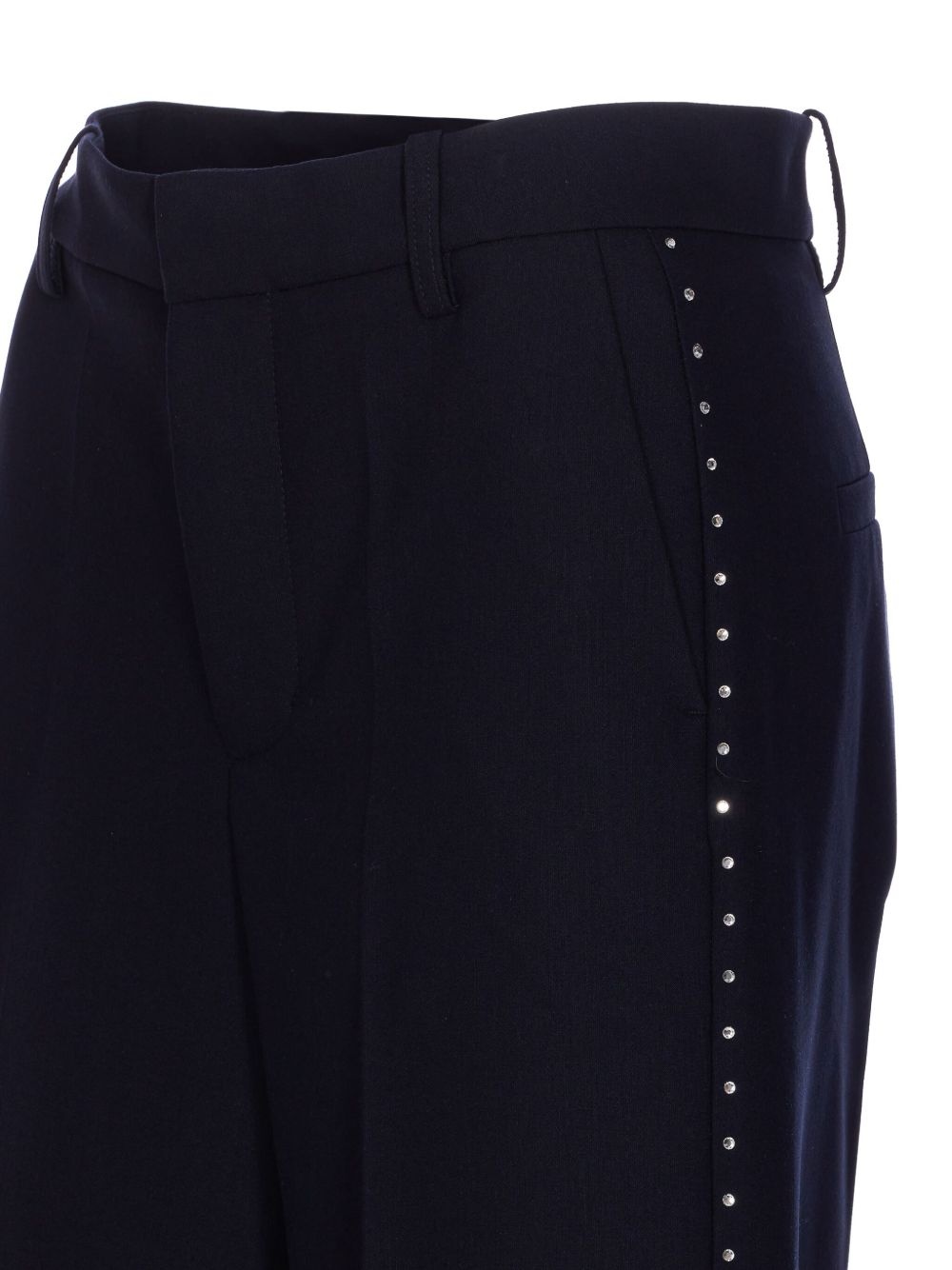 crystal-embellished trousers - 3