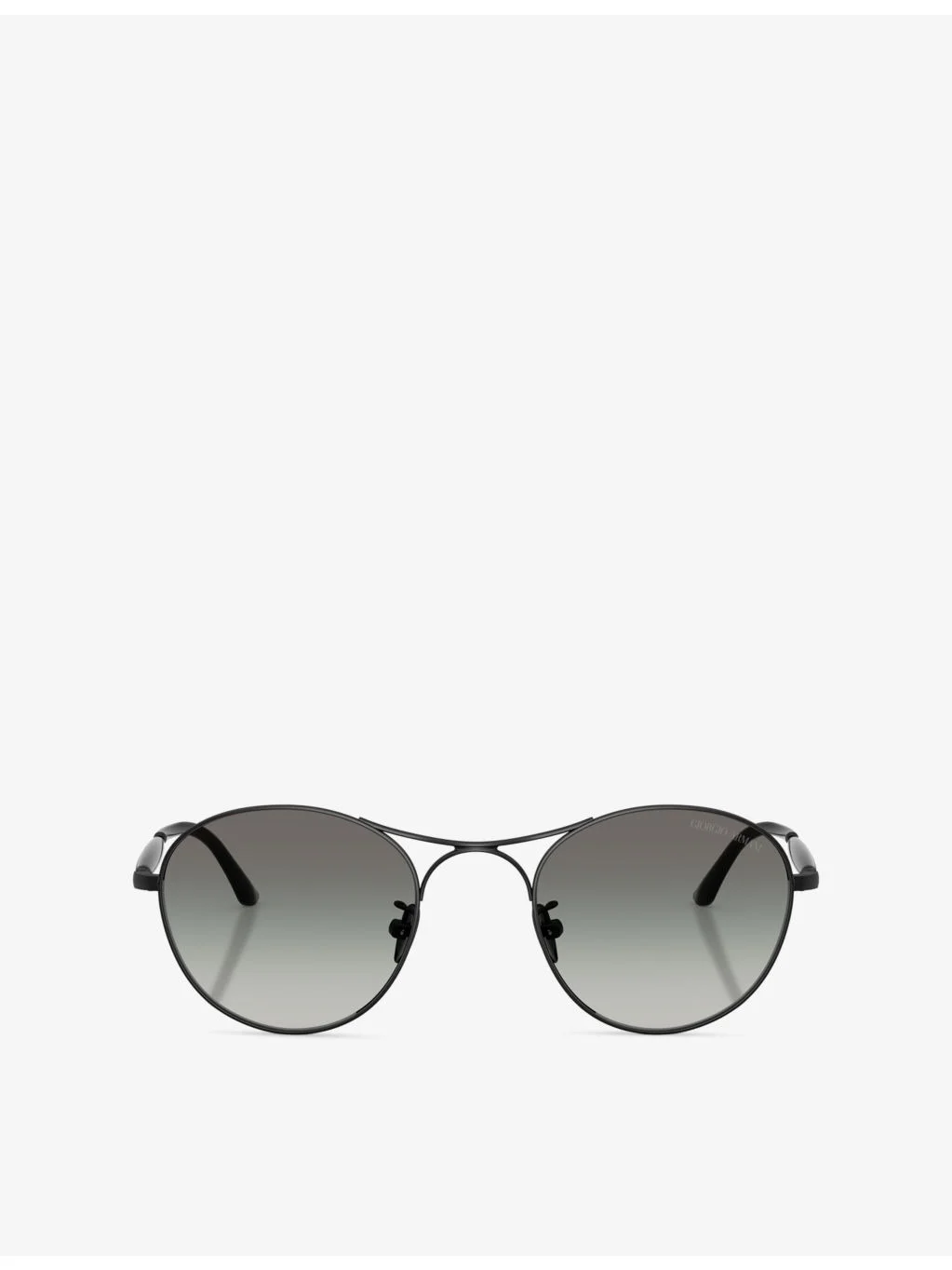 AR6177 Round-Frame Metal Sunglasses - 1