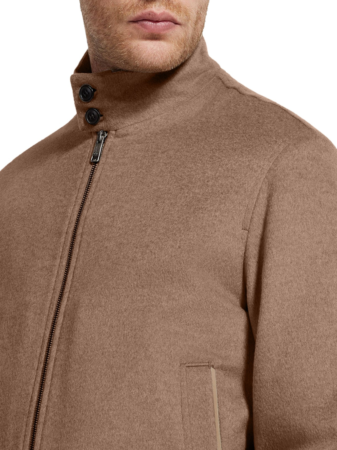 BLOUSON IN OASIS CASHMERE ELEMENTS - 4