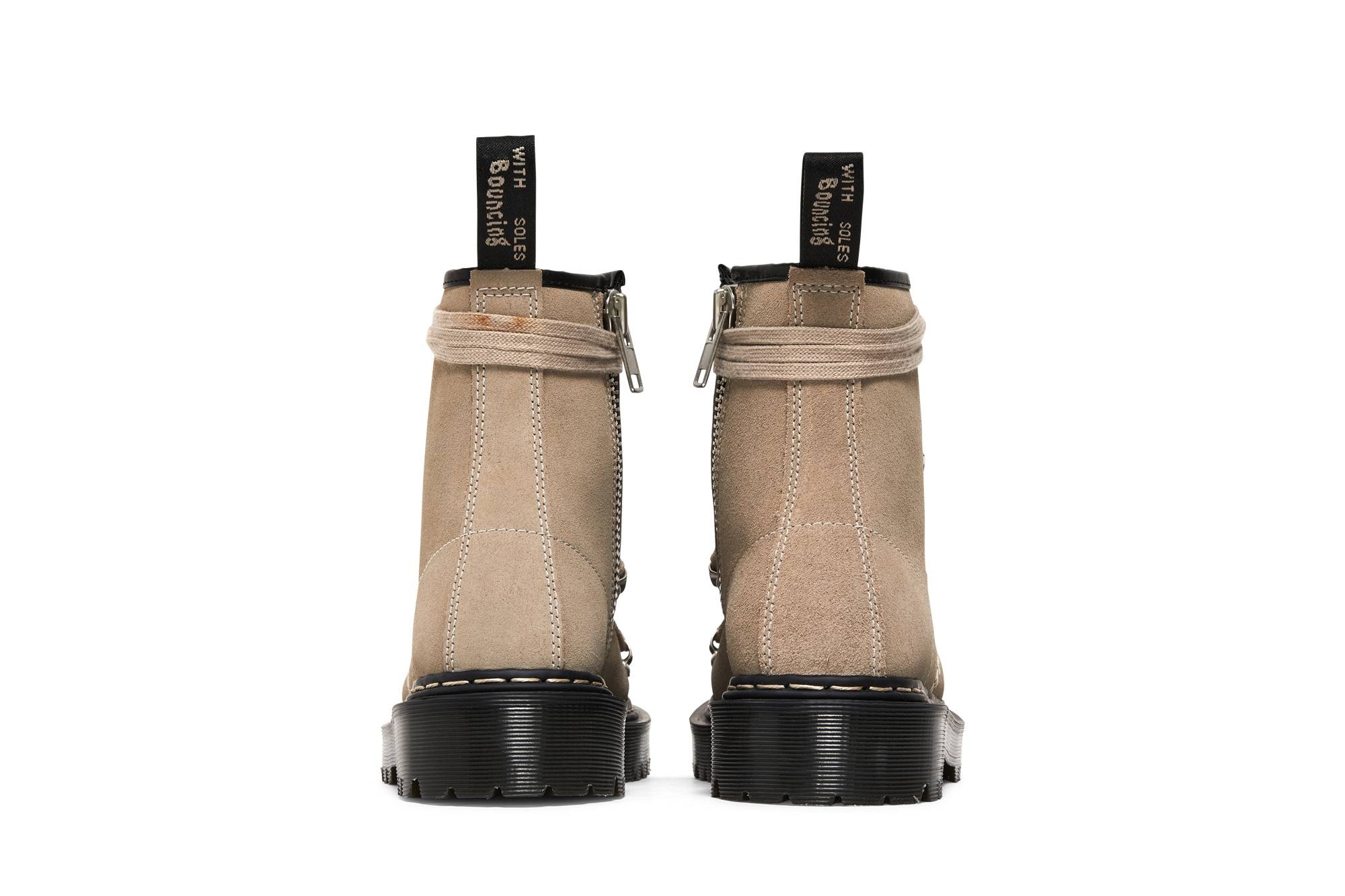 Rick Owens x 1460 Bex Suede Boot 'Light Taupe' - 6