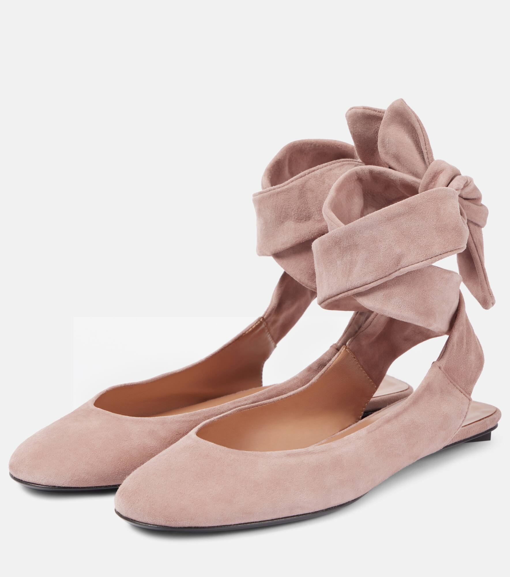 Cloe suede ballet flats - 4