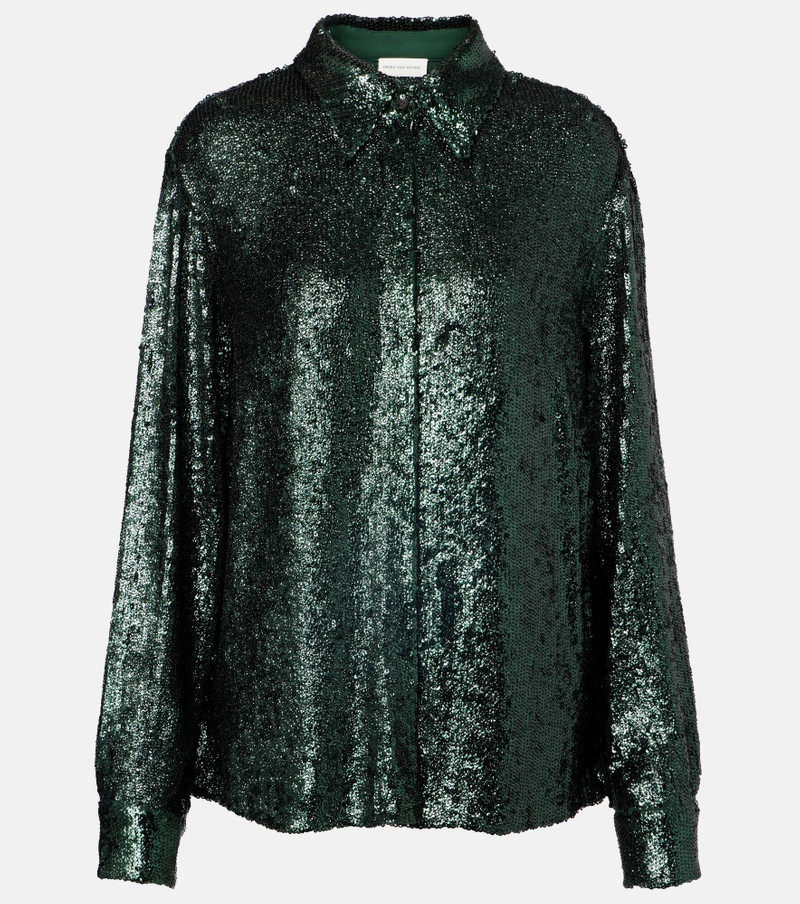 Sequined shirt 1