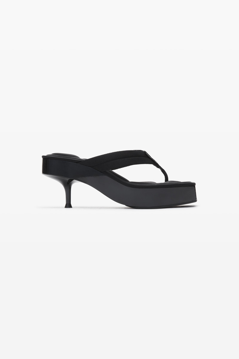 JESSIE PLATFORM SLIDE IN NYLON 1