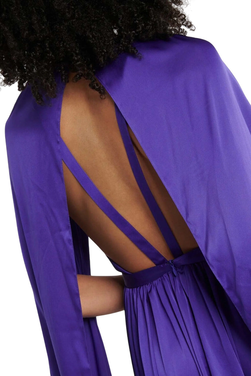 BRIDAL CHIFFON CAPE GOWN - 6