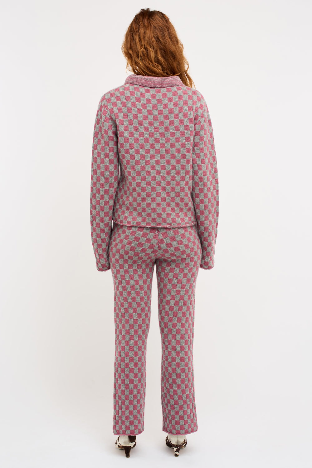 CHECKERED WOMEN'S POLO - 5