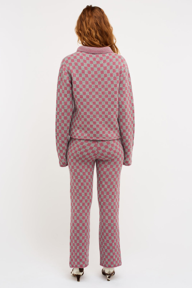 CHECKERED WOMEN'S POLO 5