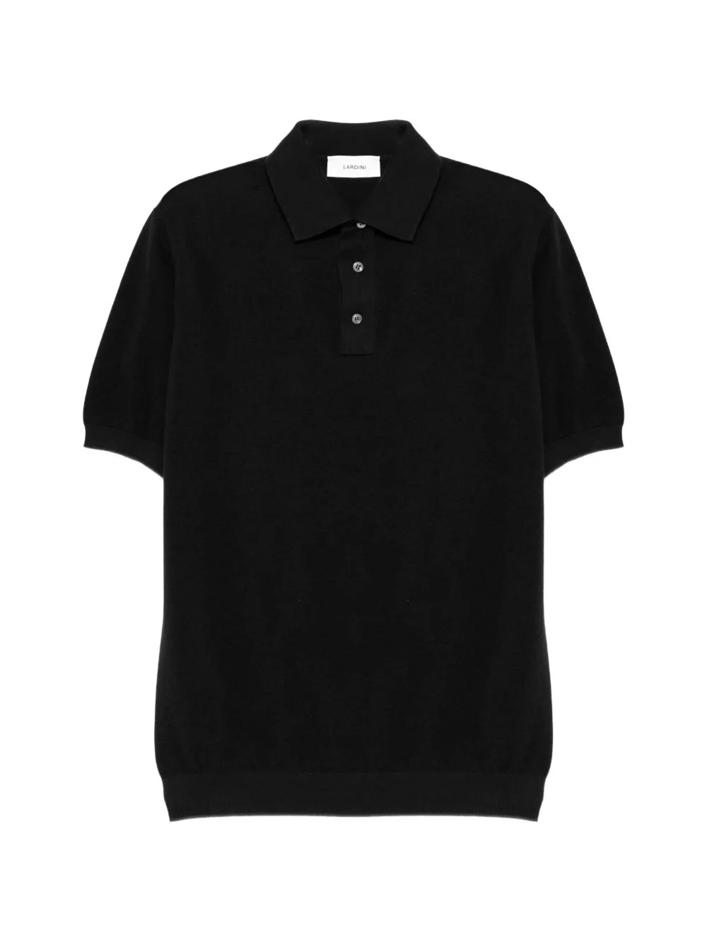 buttoned polo shirt - 1