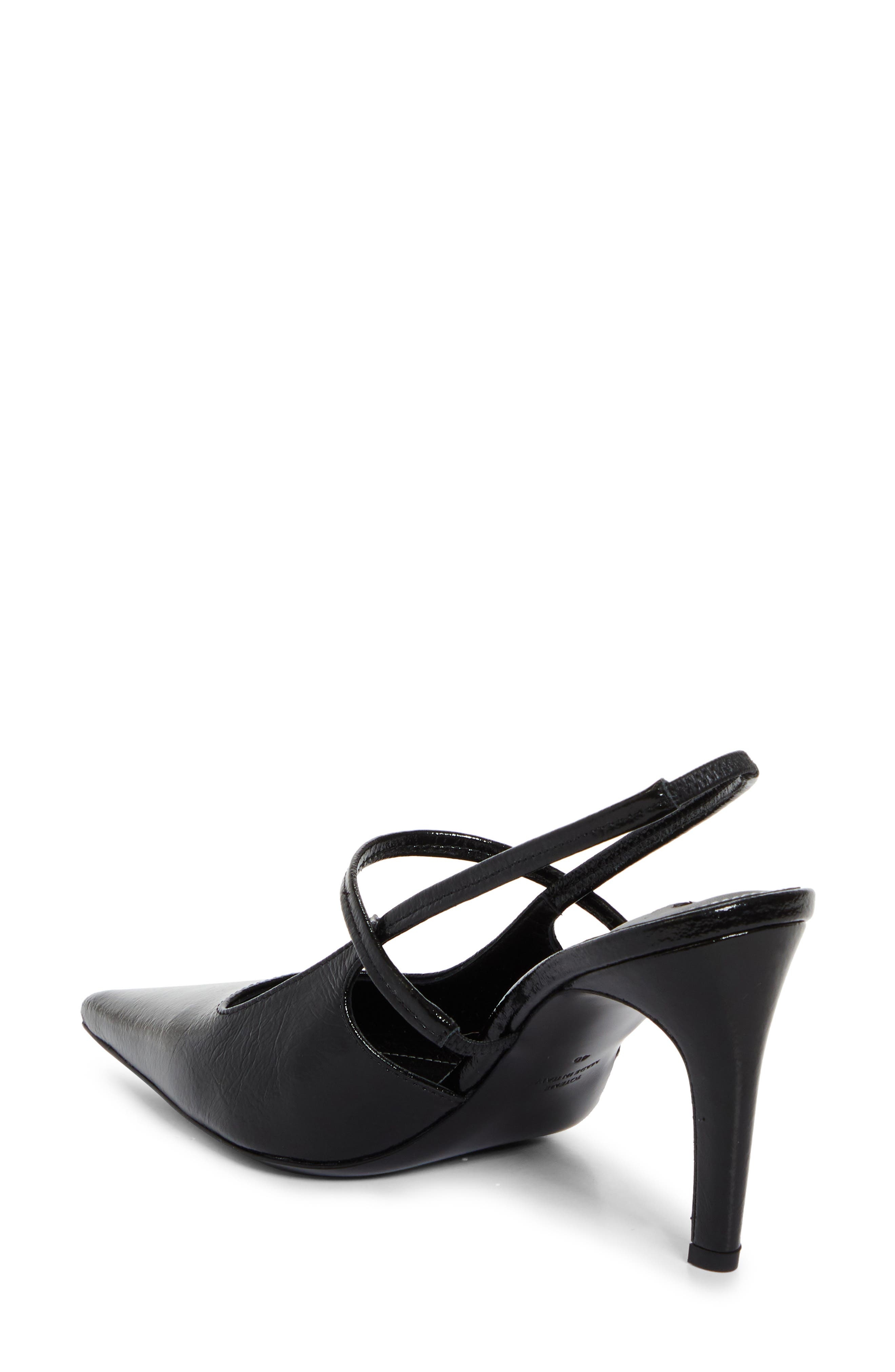 TOTEME Sharp Pointed Toe Slingback Pump in Black at Nordstrom - 2