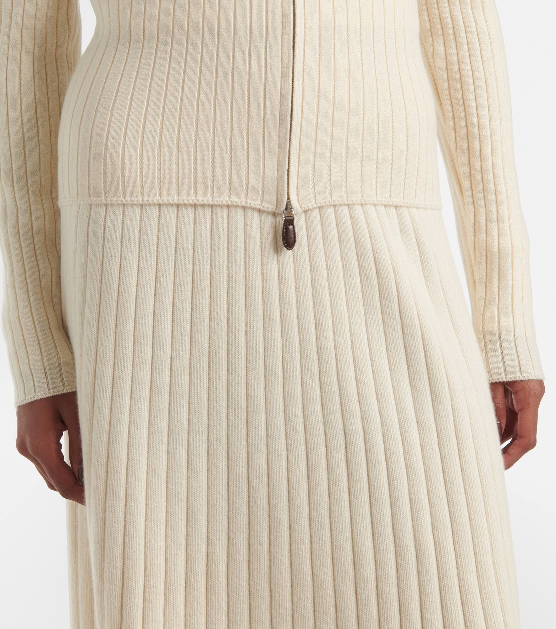 Coste ribbed-knit cashmere jacket - 6